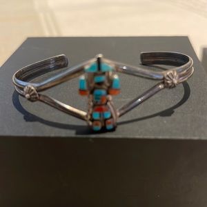 Native American, Bracelet, Sterling Silver, Vintage